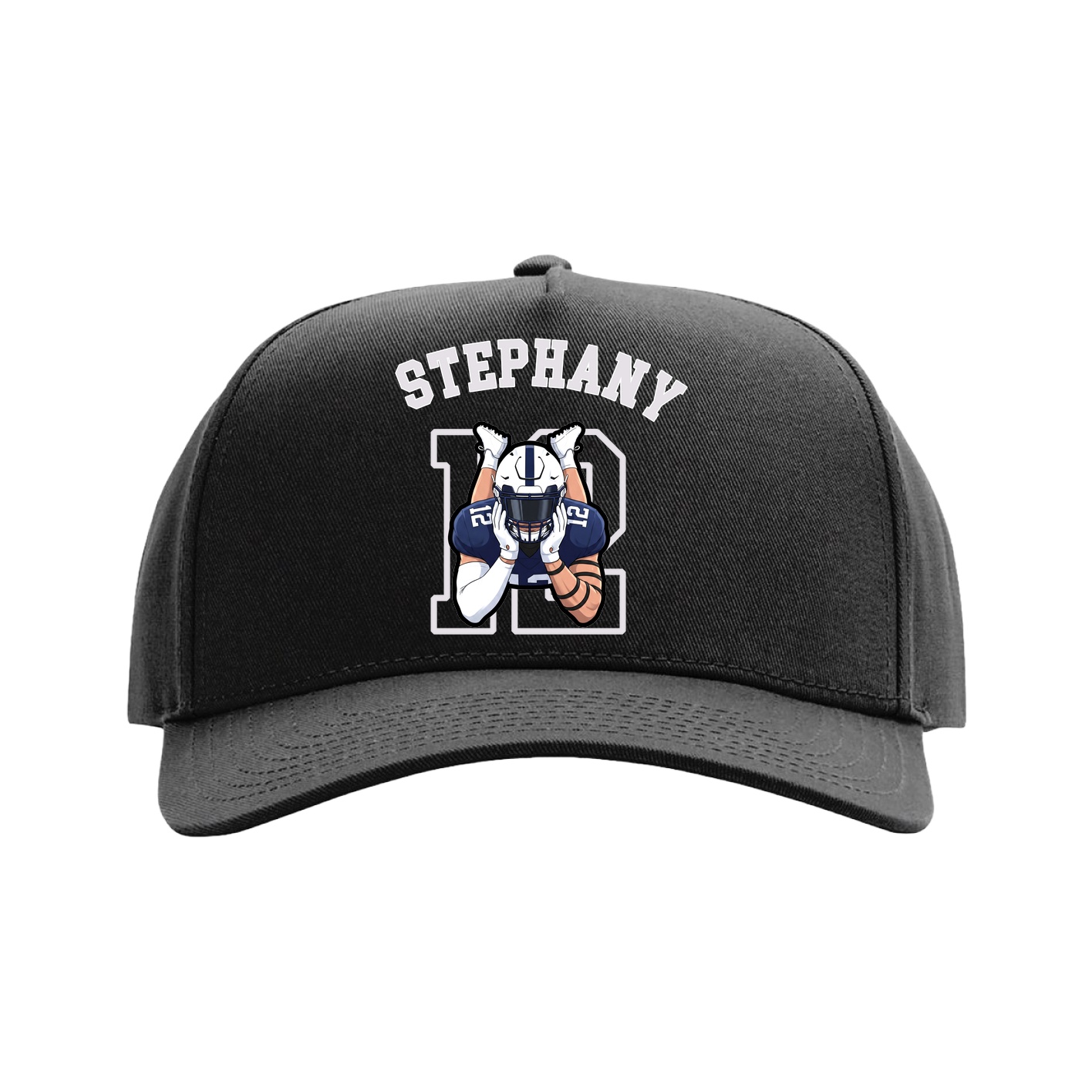 Full Fabric Five-Panel Champ Cap
