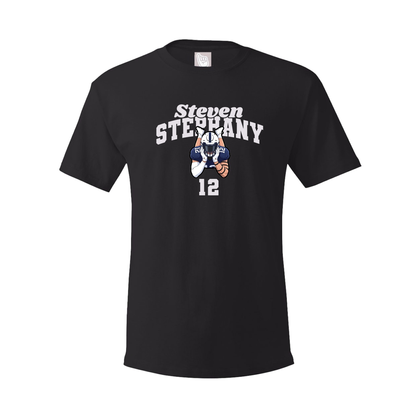 Youth Tee — Signature Arch in Black