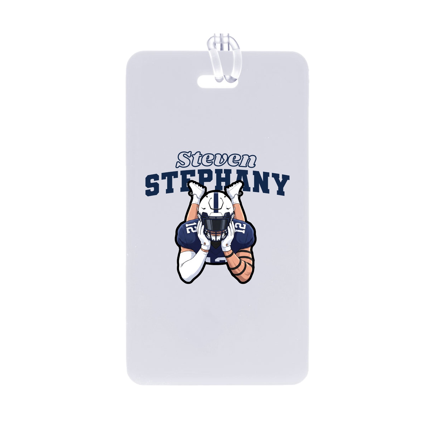 Bag Tag — Name Arch in Classic