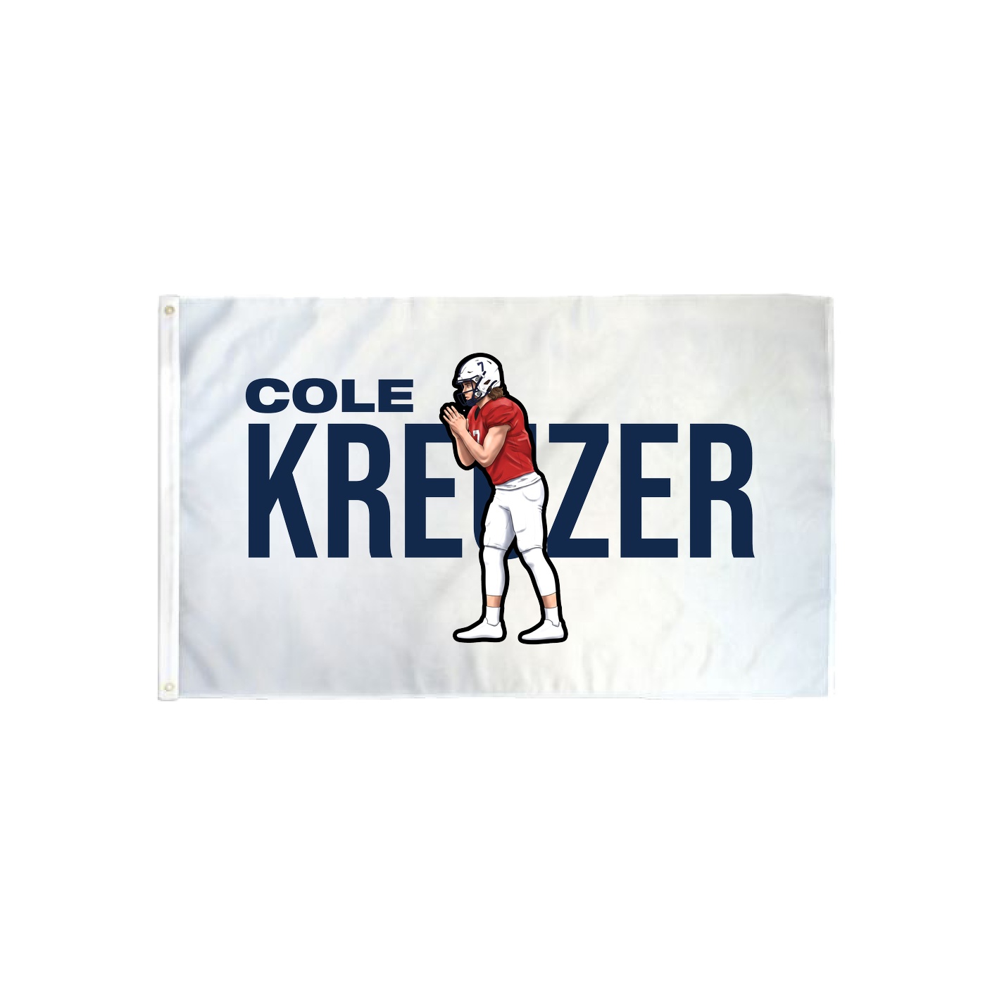 3x5 Flag — Player Name in Classic