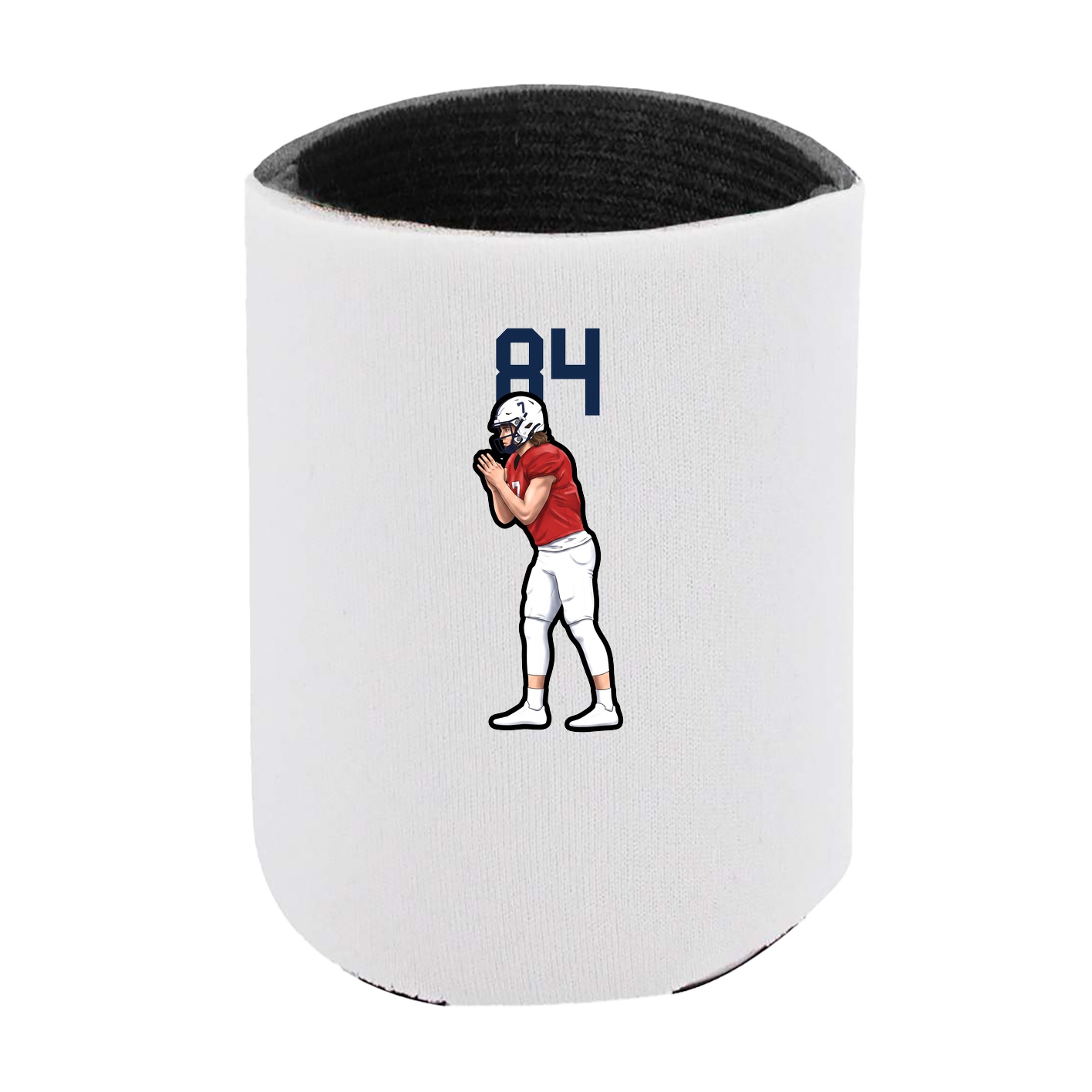 Can Holder — Number Top in White