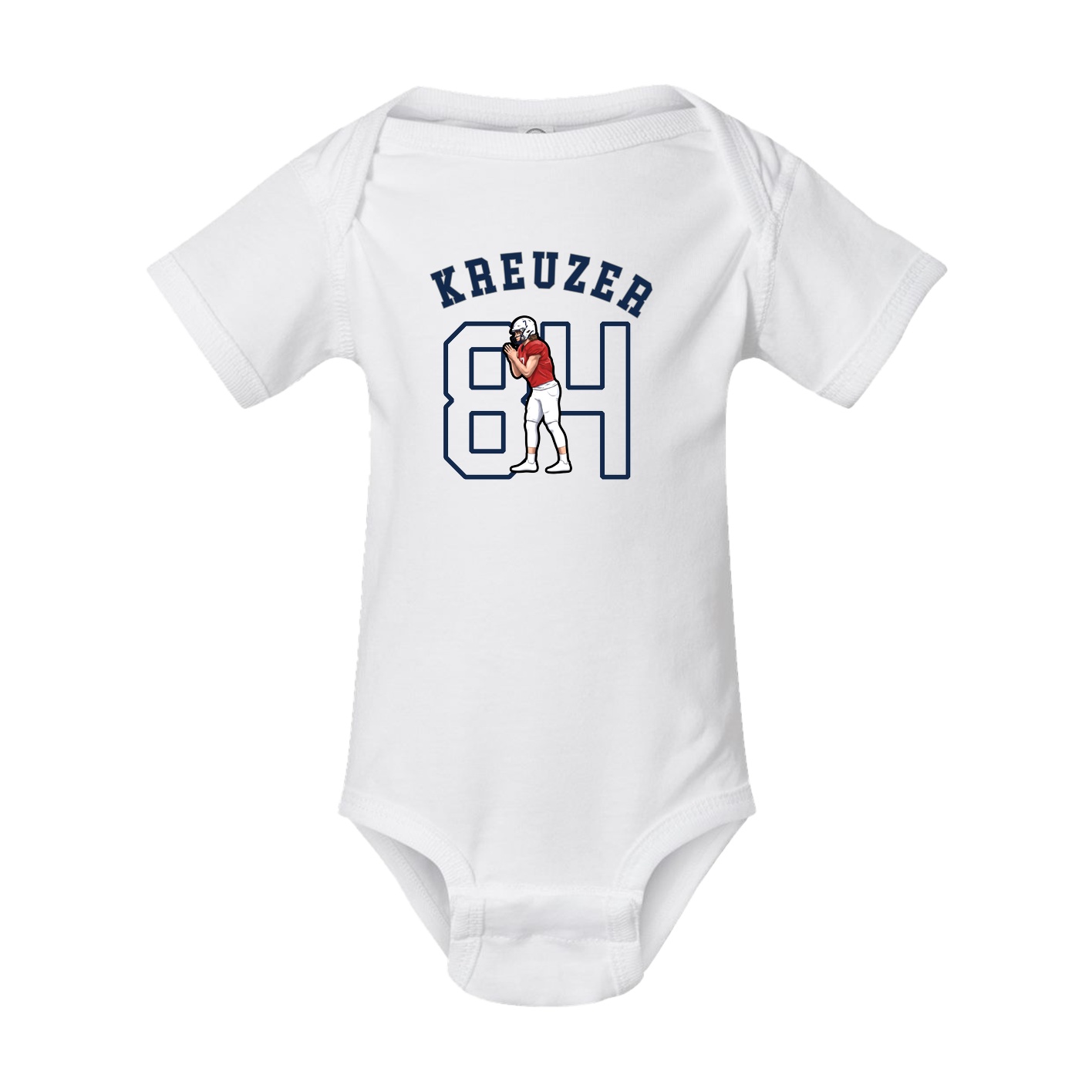 Baby Onesie — Shirsey Arch in White