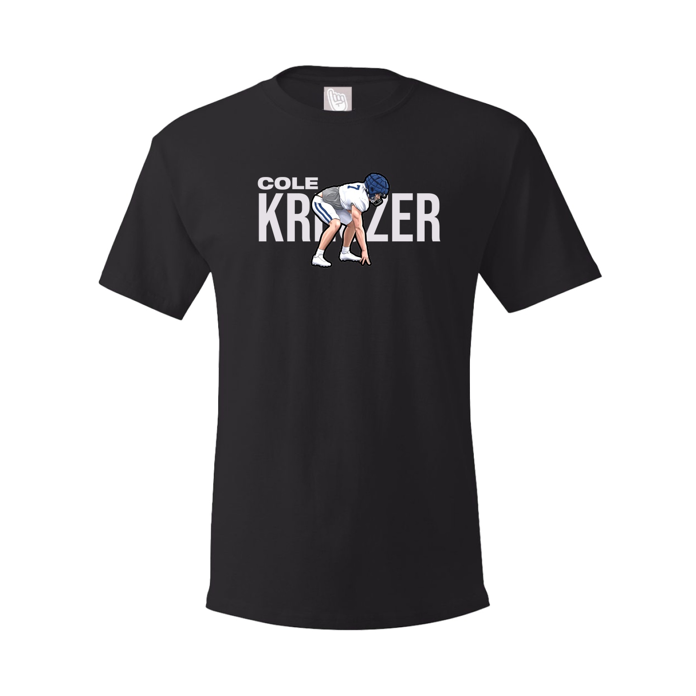 Youth Tee — Player Name in Black