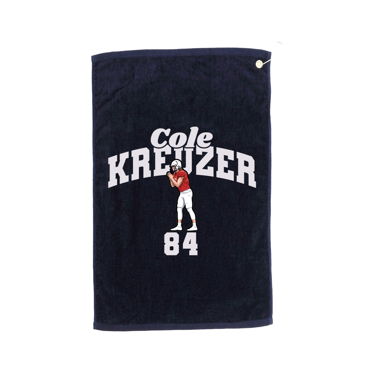 Golf Towel — Signature Arch in Navy