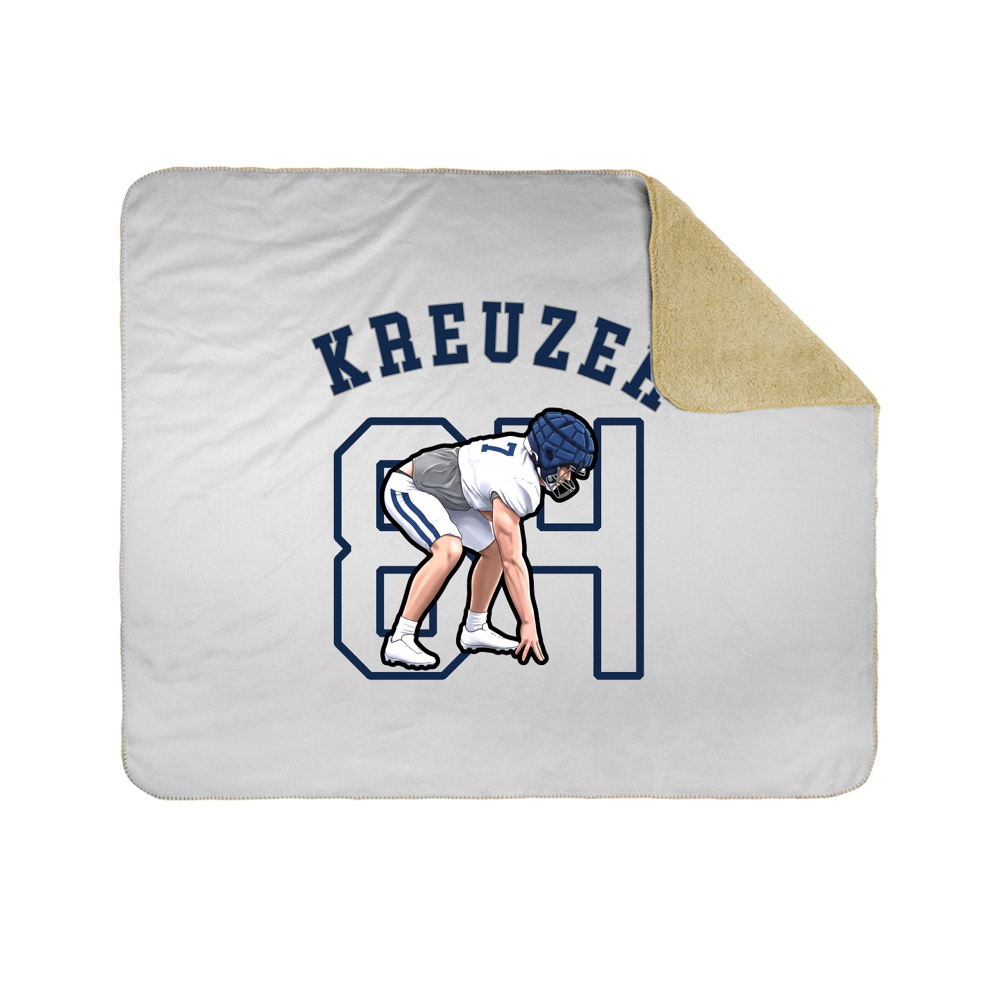 Throw Blanket — Shirsey Arch in White