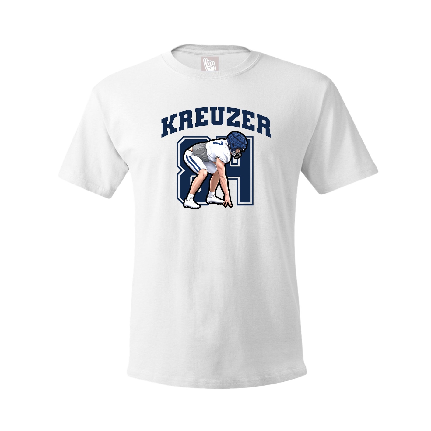 Tee — Number in White