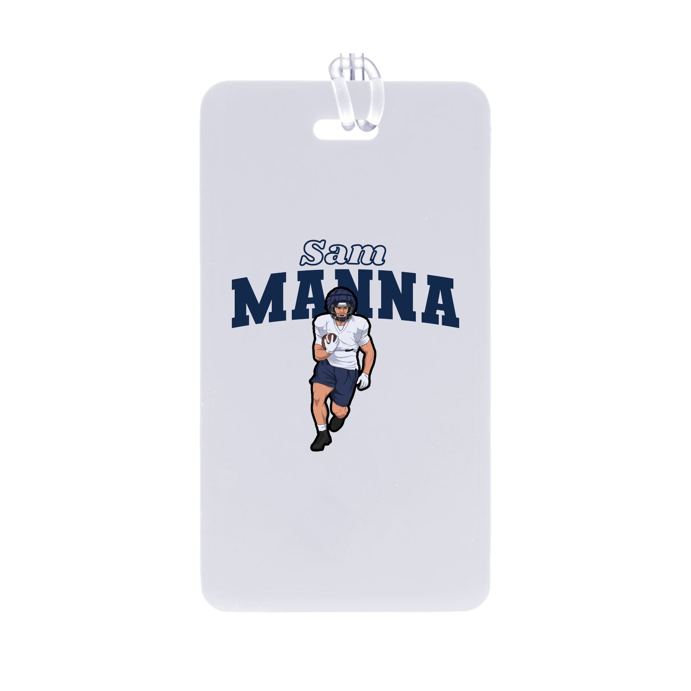 Bag Tag — Name Arch in Classic