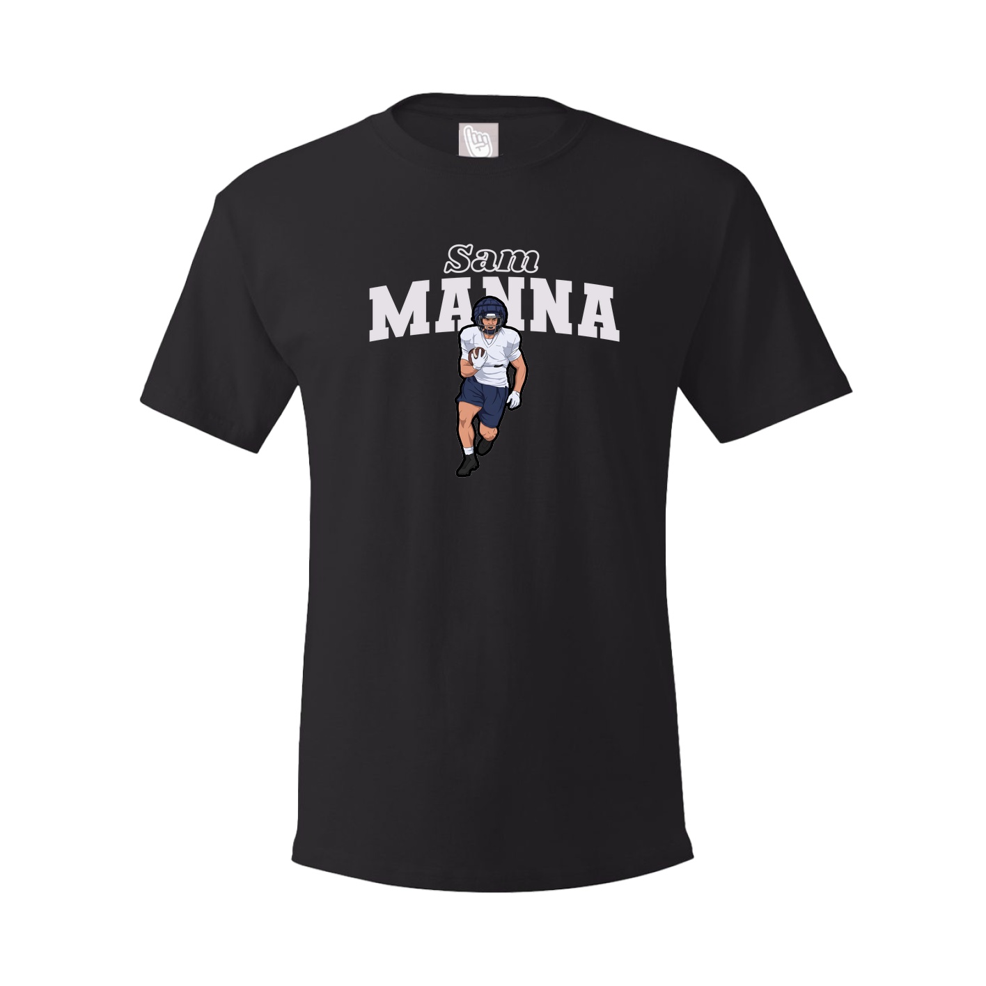 Youth Tee — Name Arch in Black