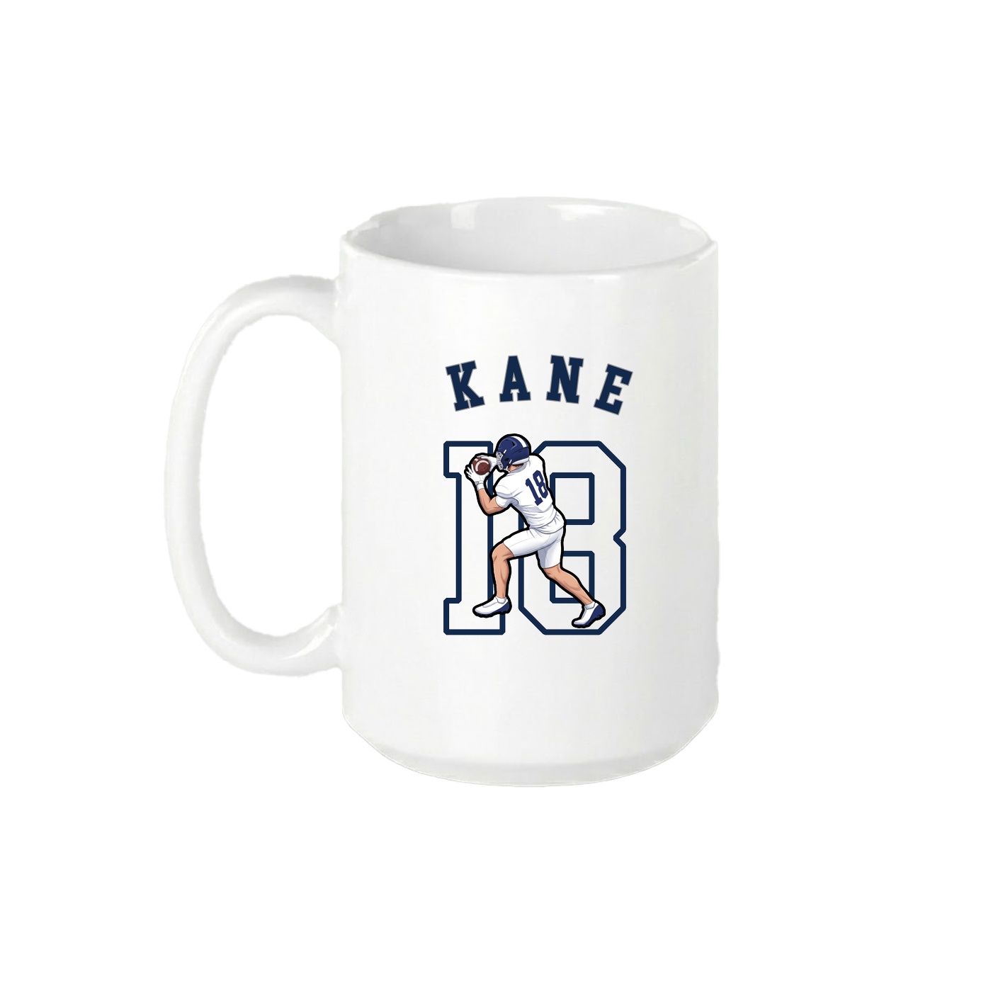15oz Coffee Mug — Shirsey Arch in White