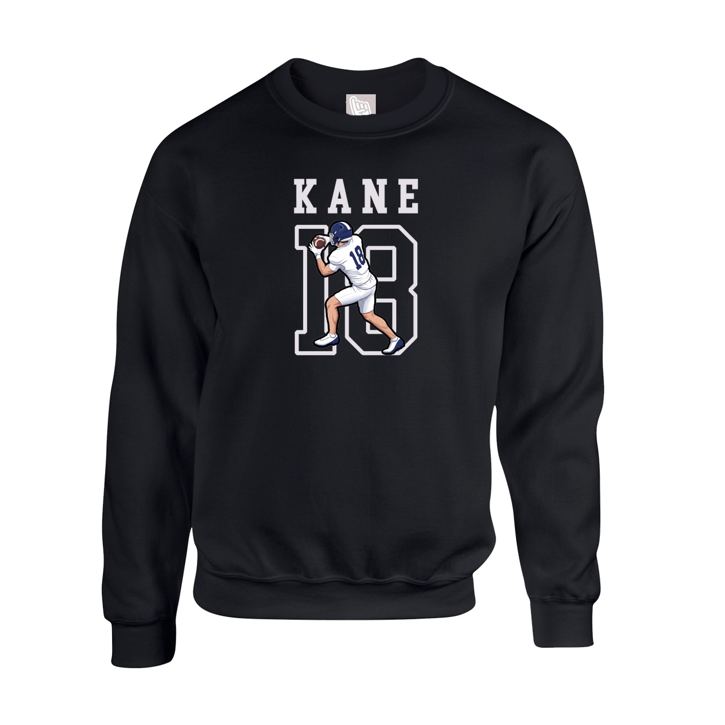 Fleece Crew — Shirsey in Black