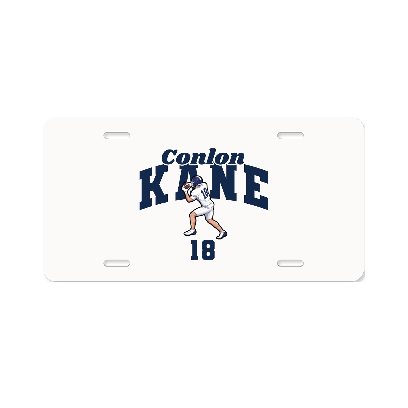 License Plate — Signature Arch in Classic