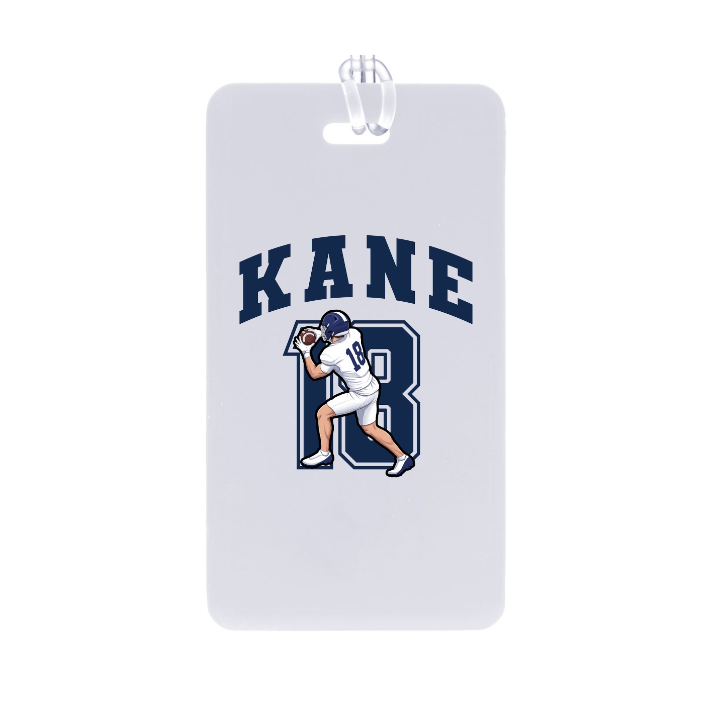 Bag Tag — Number in Classic
