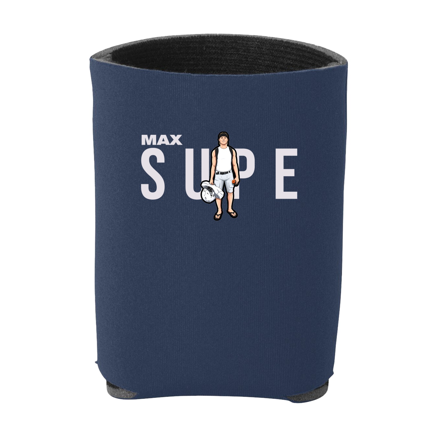 Can Holder — Player Name in Navy