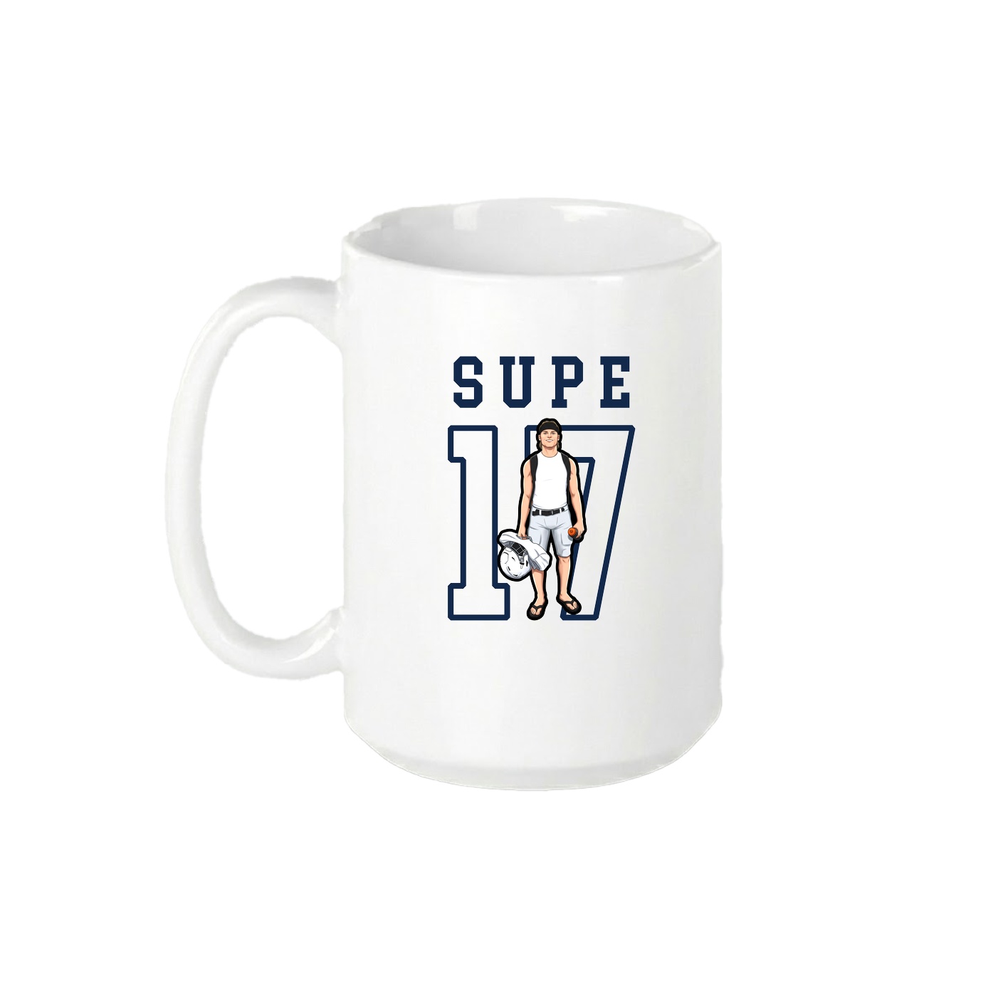 15oz Coffee Mug — Shirsey in White
