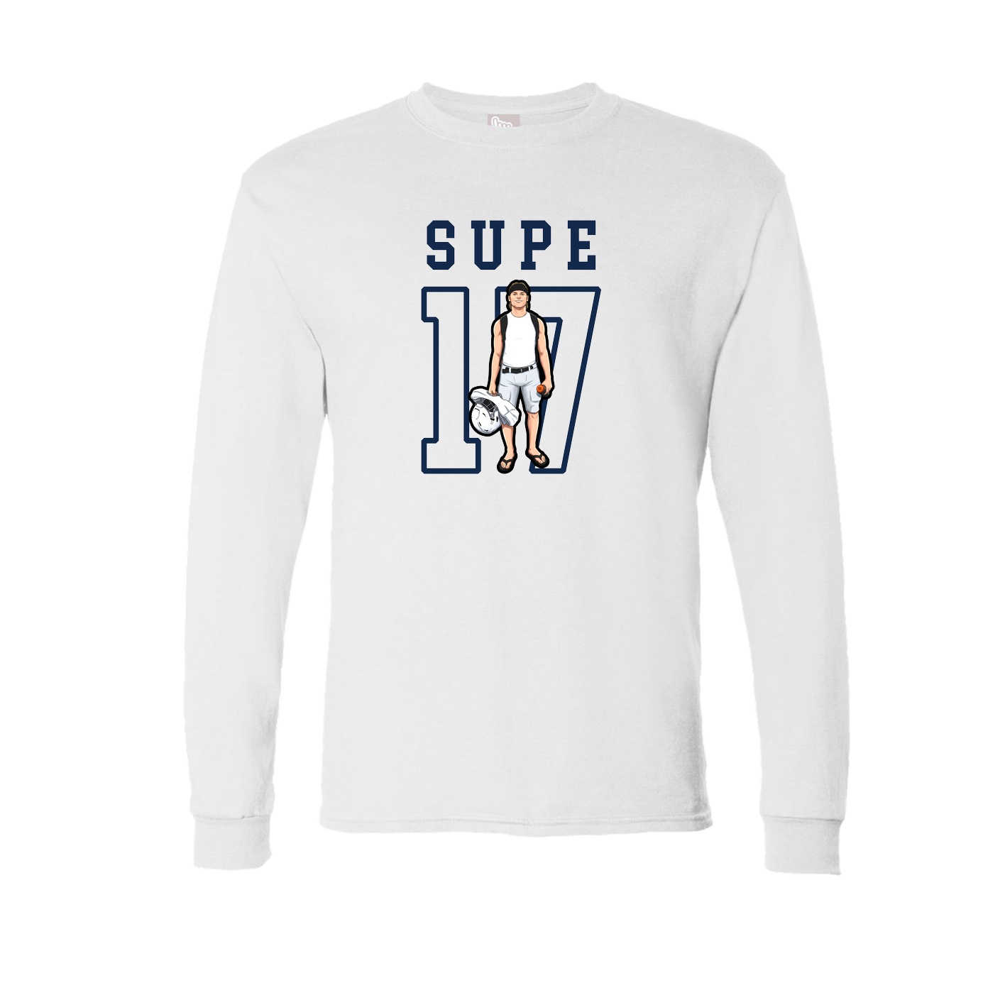 Long Sleeve Tee — Shirsey in White