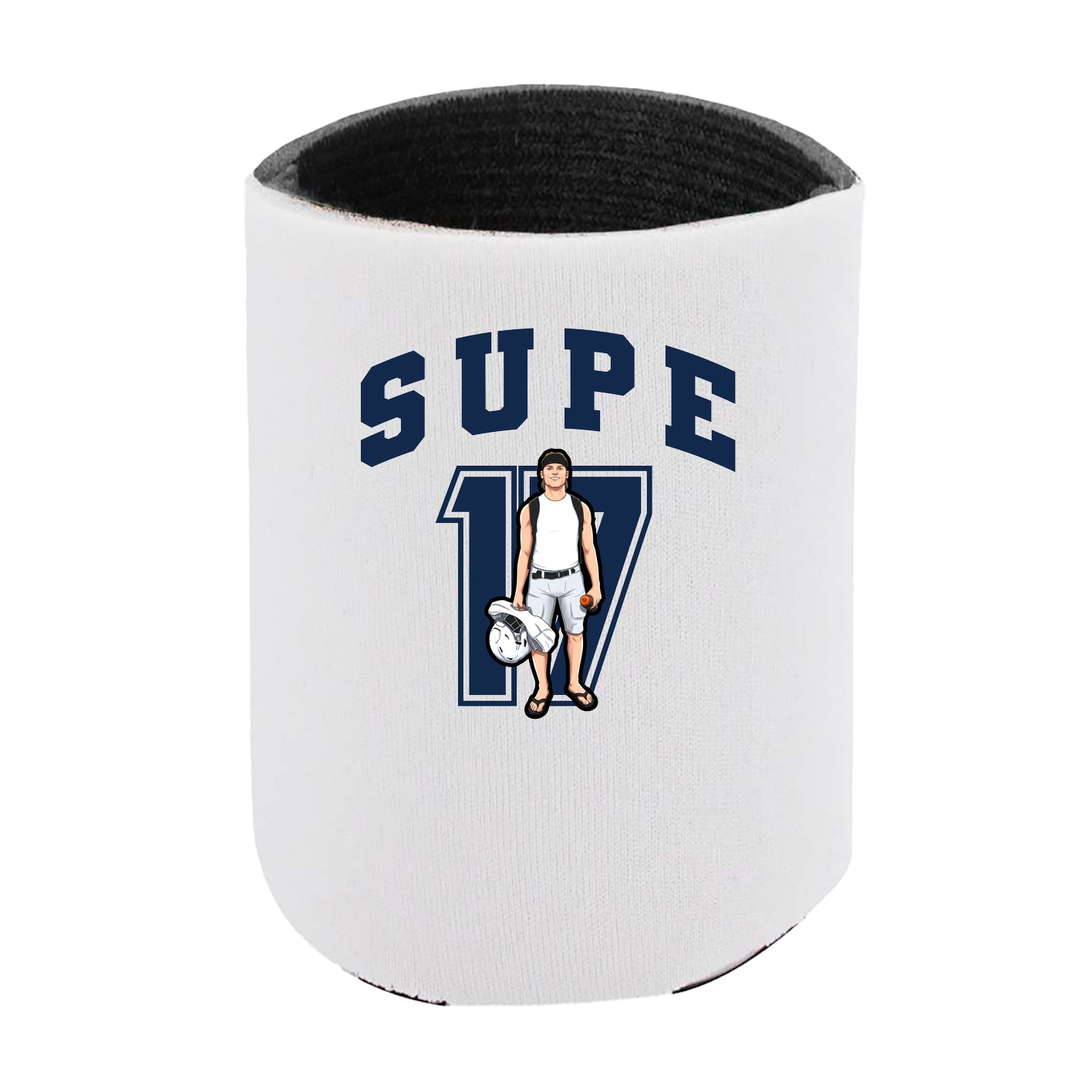 Can Holder — Number in White
