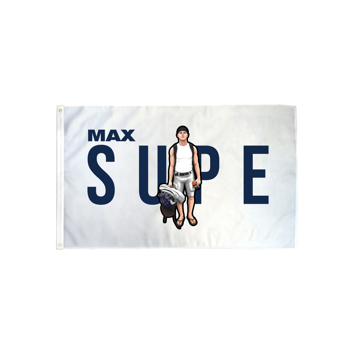 3x5 Flag — Player Name in Classic