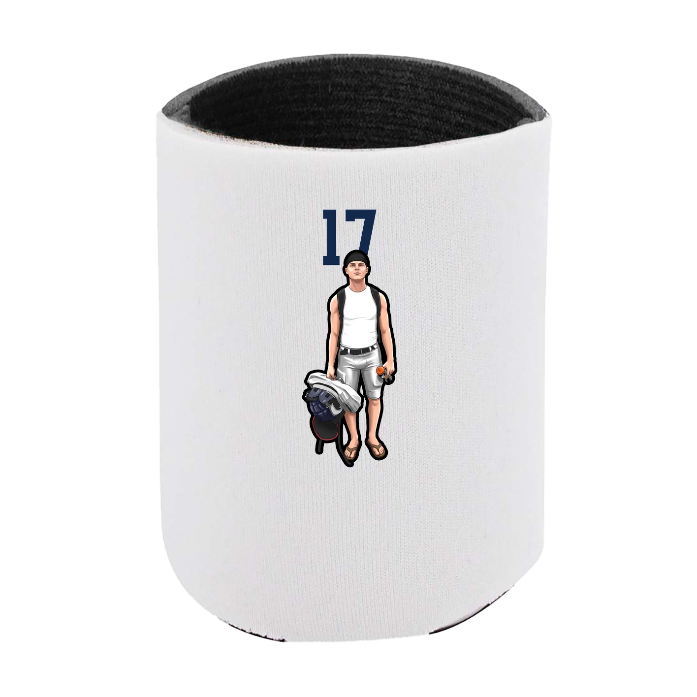 Can Holder — Number Top in White