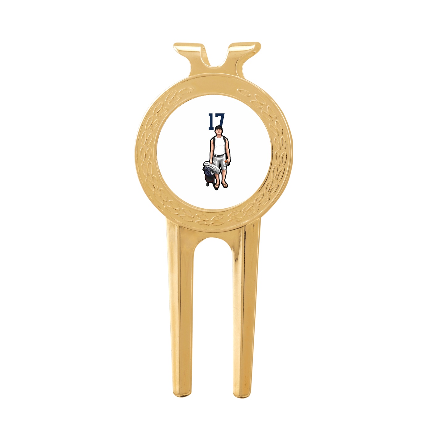 Divot Tool with Ball Marker — Number Top in Classic