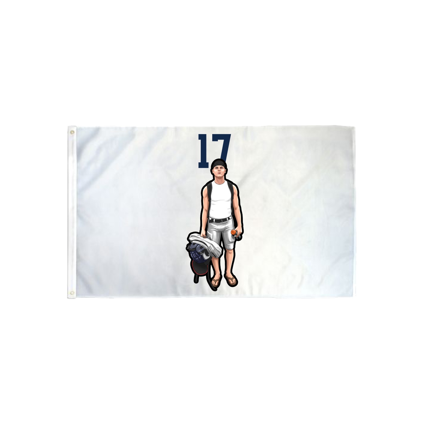 3x5 Flag — Number Top in Classic
