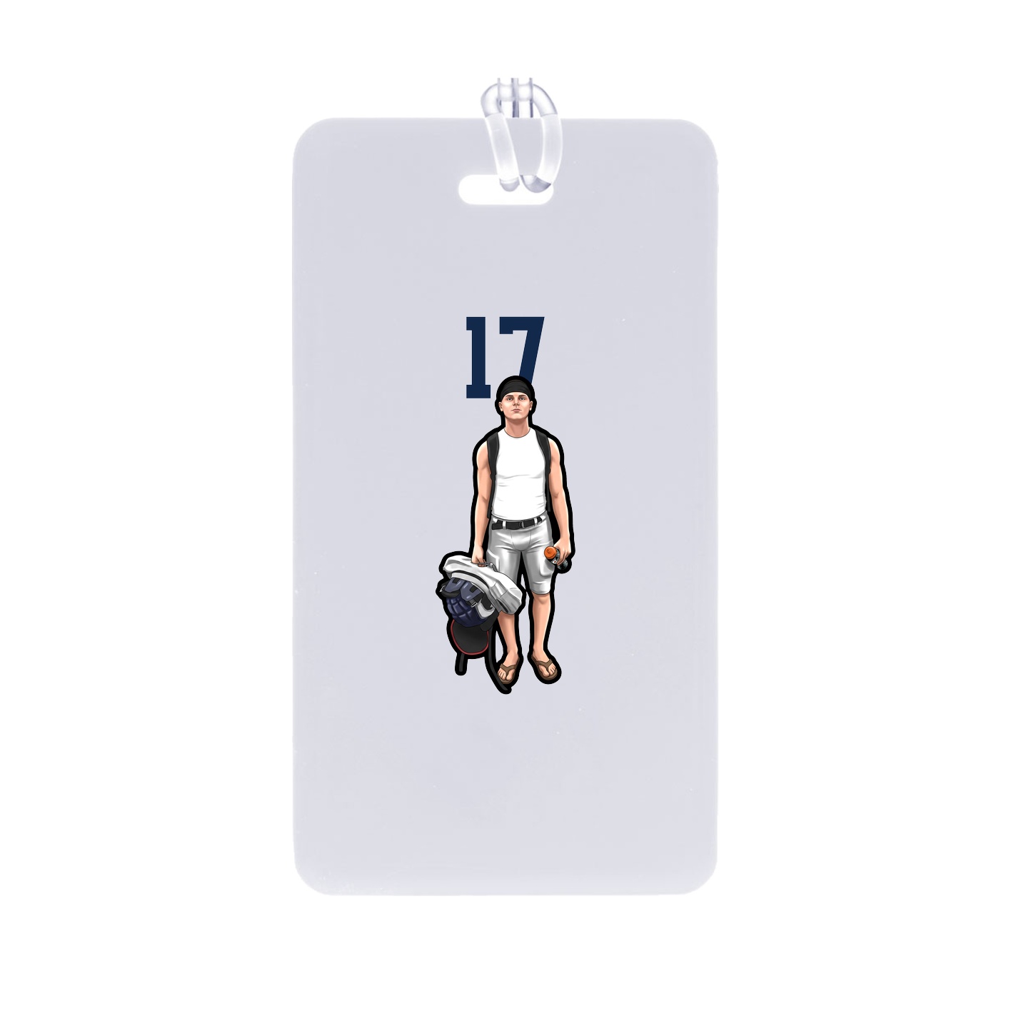 Bag Tag — Number Top in Classic