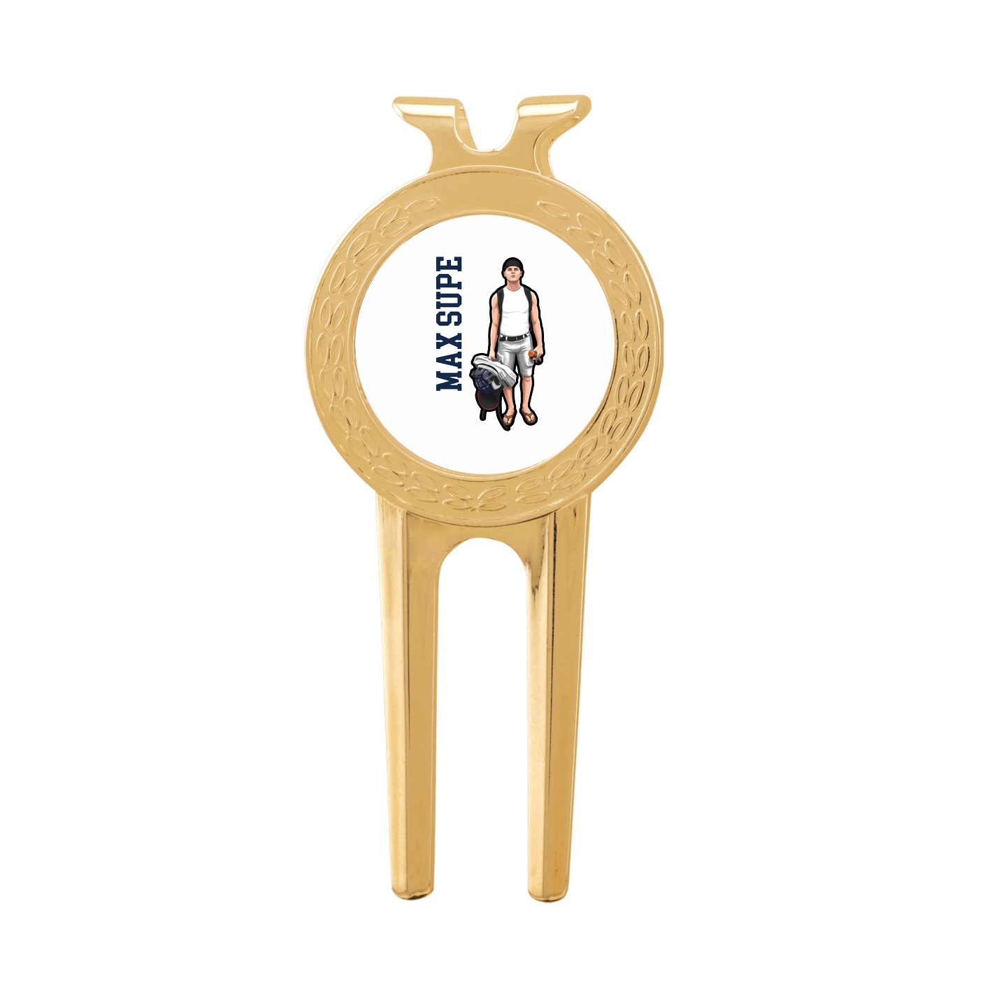 Divot Tool with Ball Marker — Name Vertical in Classic