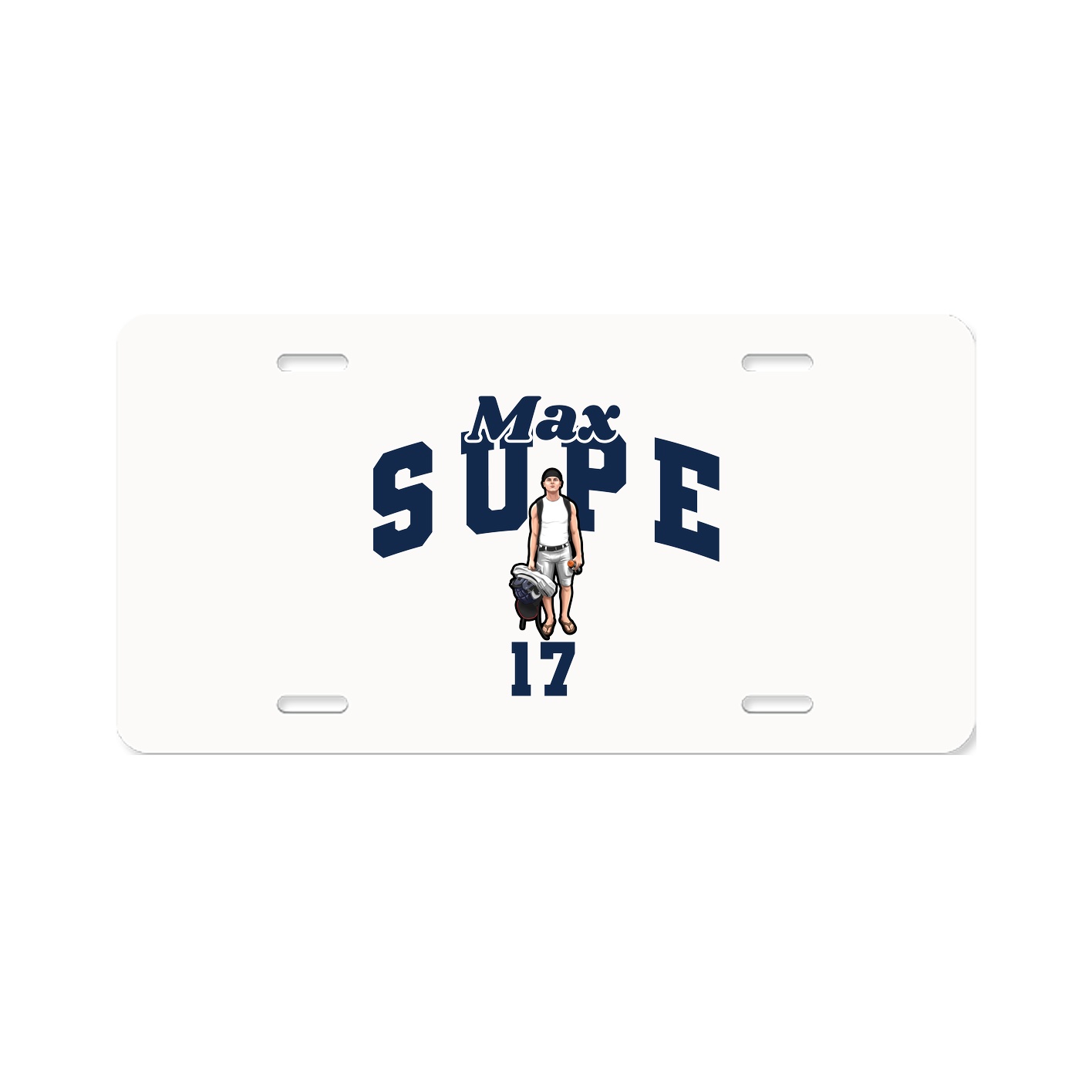 License Plate — Signature Arch in Classic