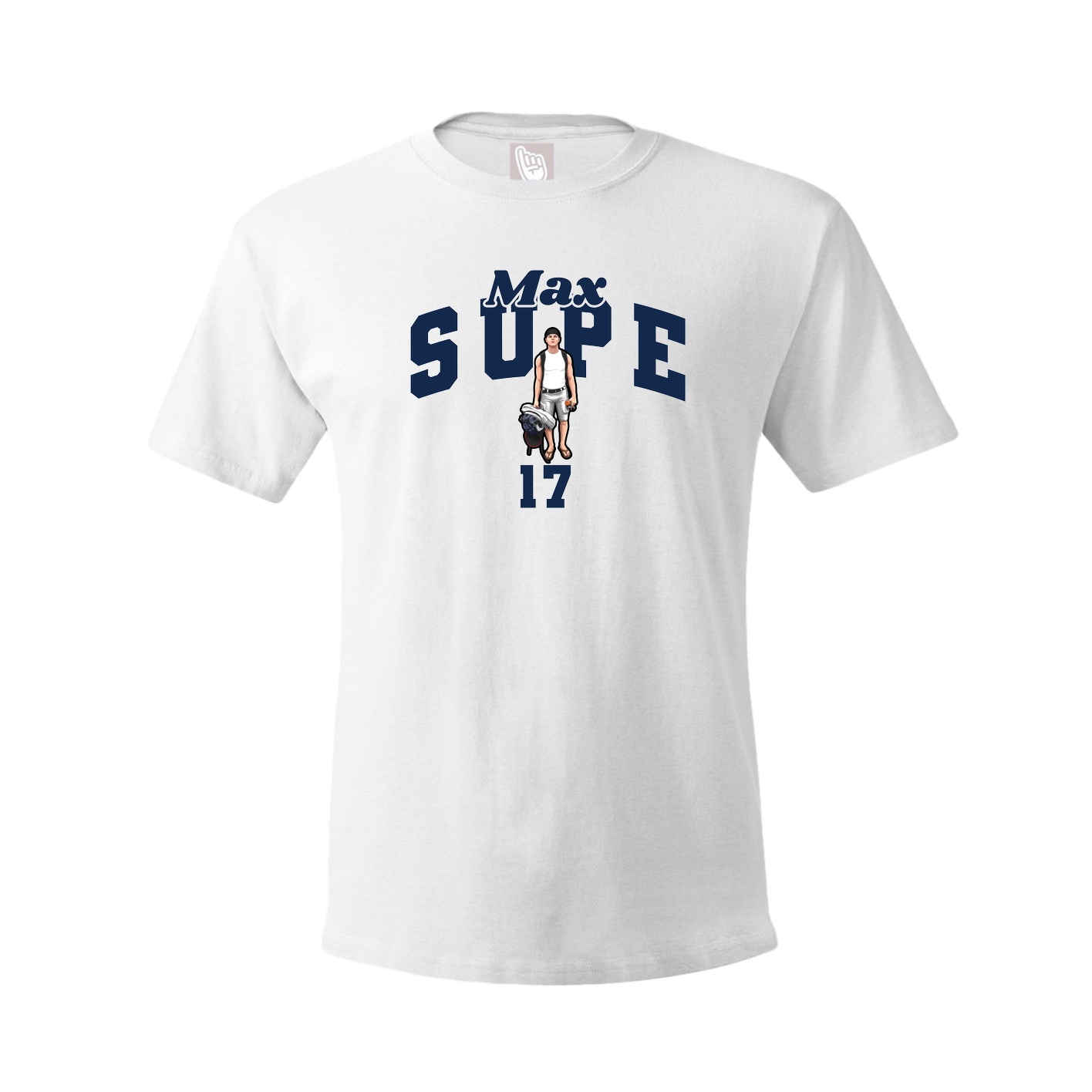 Tee — Signature Arch in White