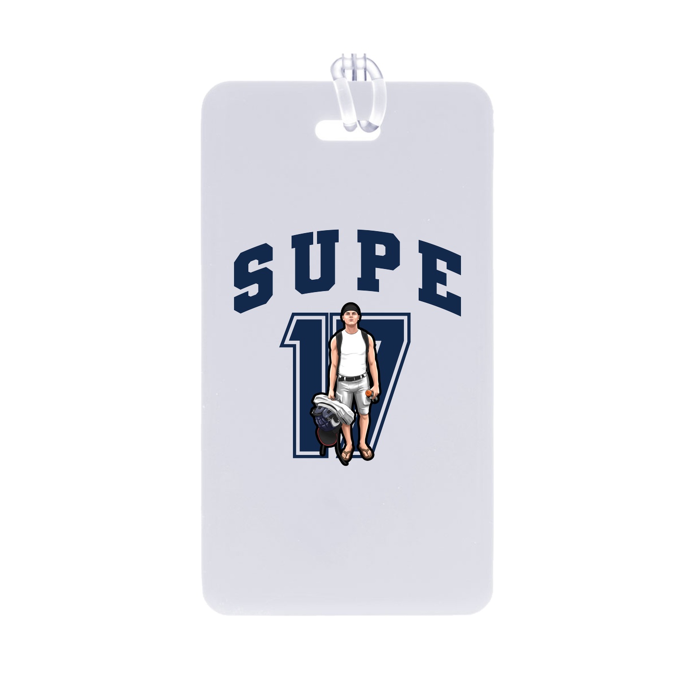 Bag Tag — Number in Classic