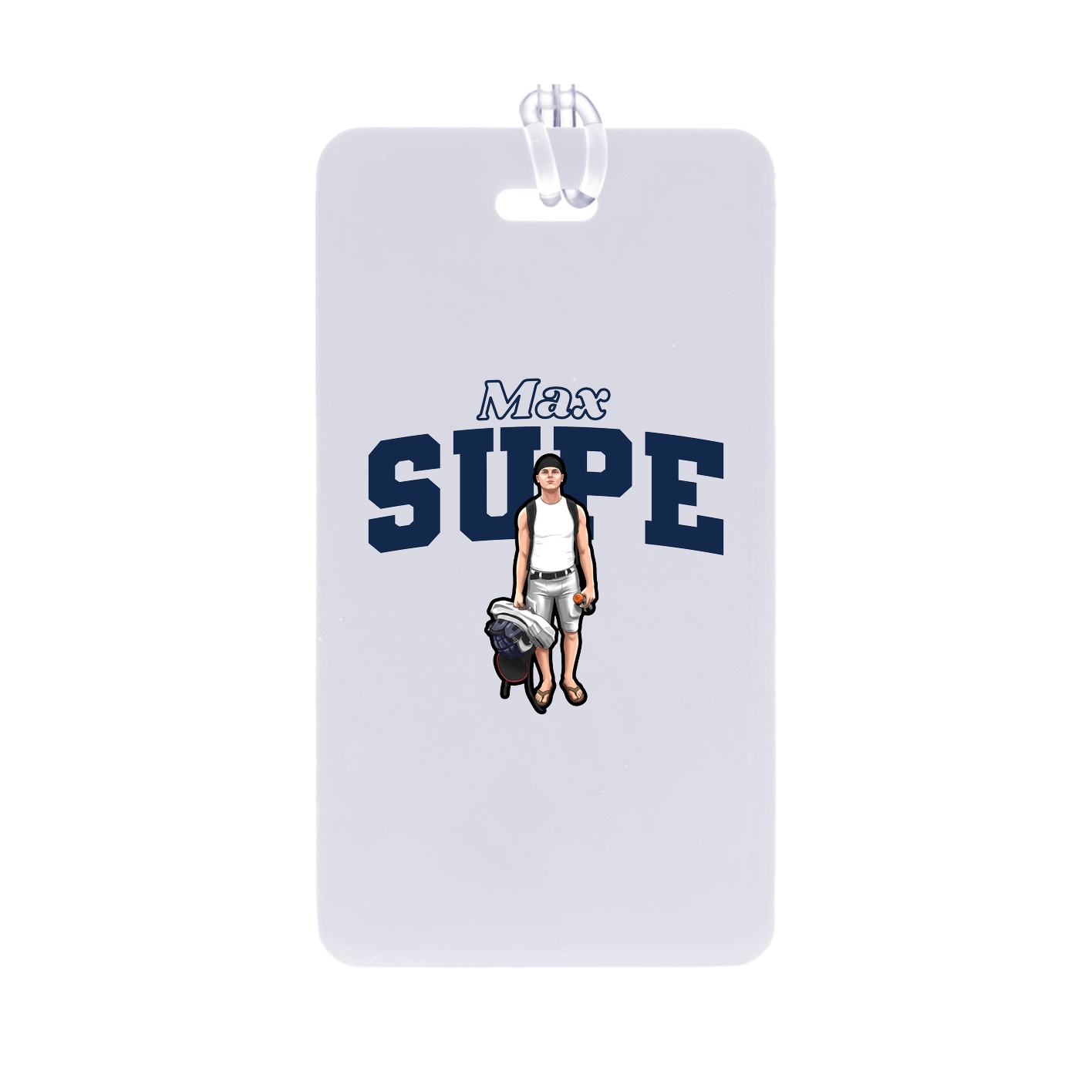 Bag Tag — Name Arch in Classic
