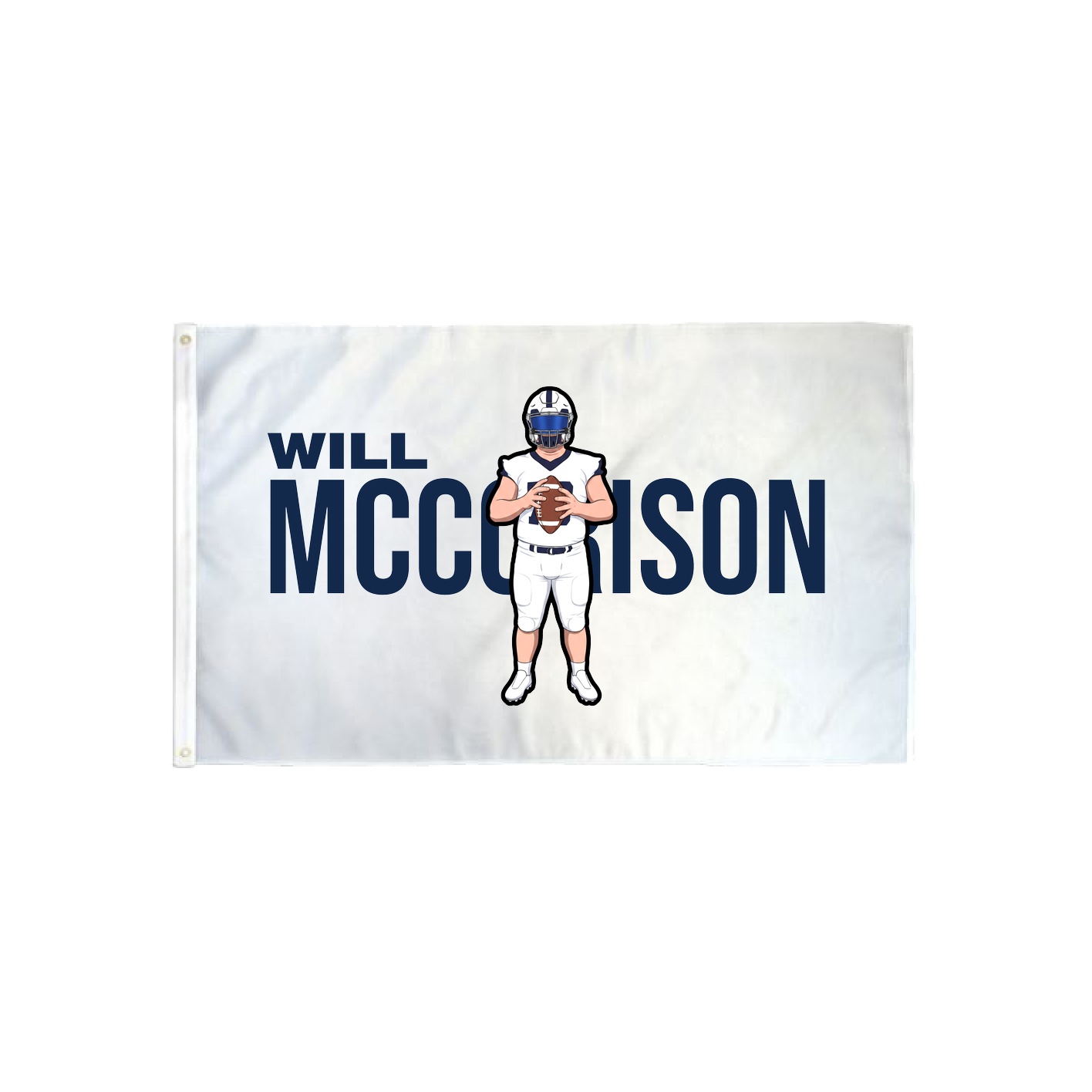 3x5 Flag — Player Name in Classic