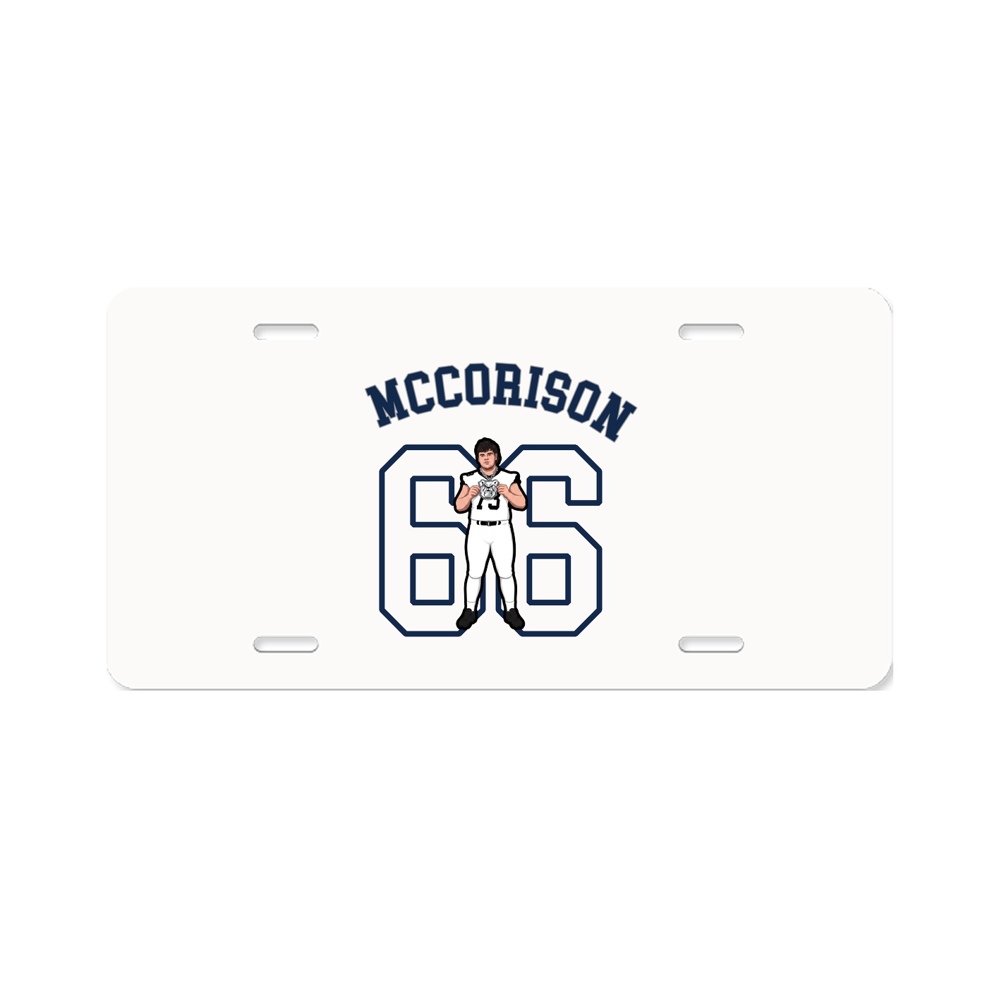 License Plate — Shirsey Arch in Classic