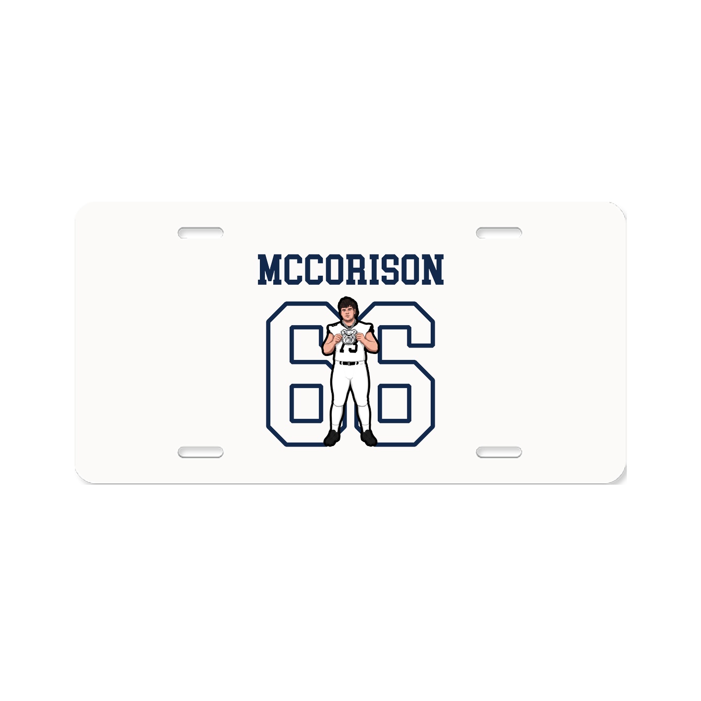 License Plate — Shirsey in Classic