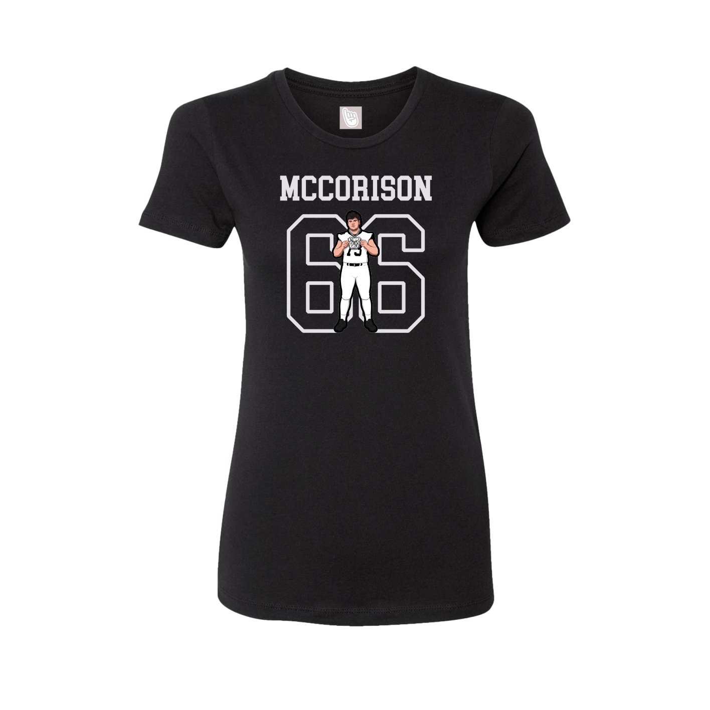 Fitted Women's Tee — Shirsey in Black