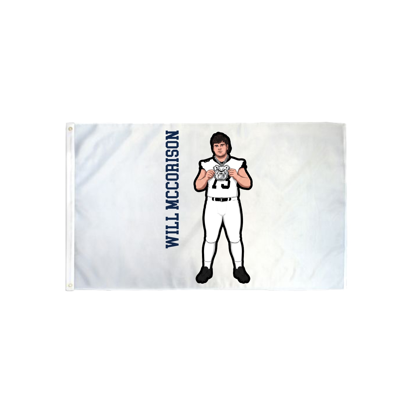 3x5 Flag — Name Vertical in Classic
