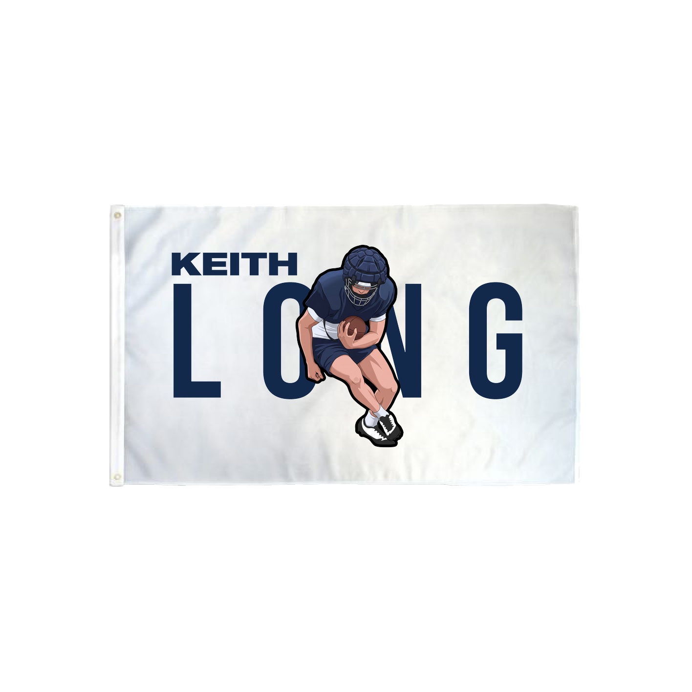 3x5 Flag — Player Name in Classic