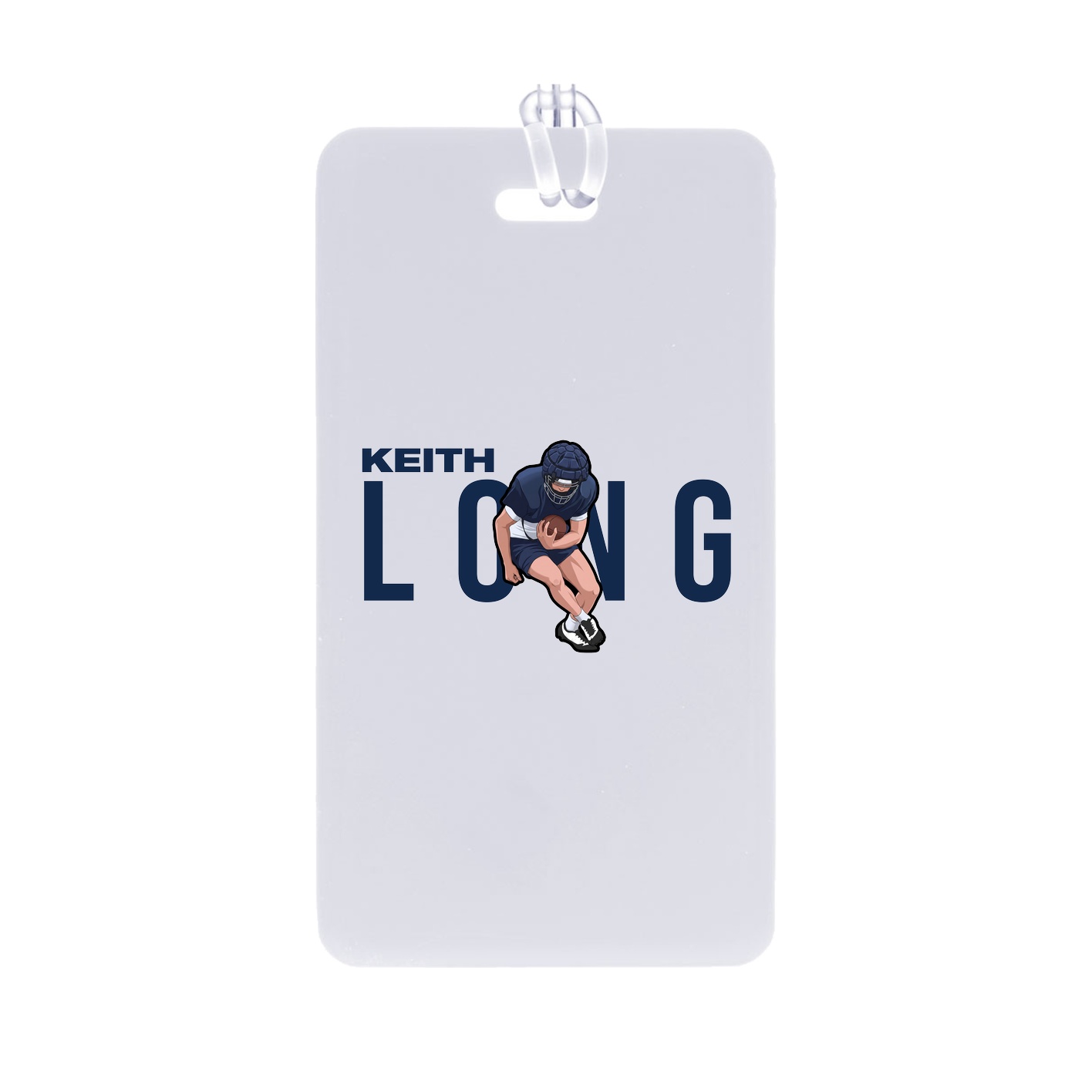 Bag Tag — Player Name in Classic