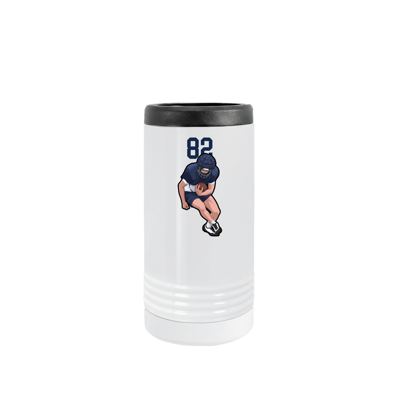 Slim Beverage Holder — Number Top in White