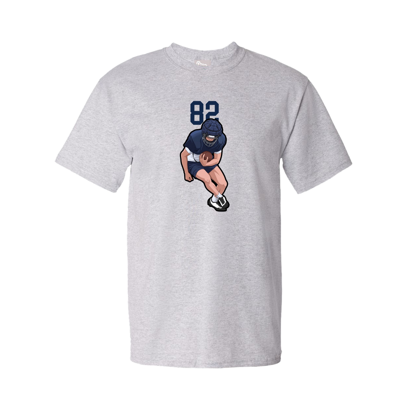 Tee — Number Top in Grey