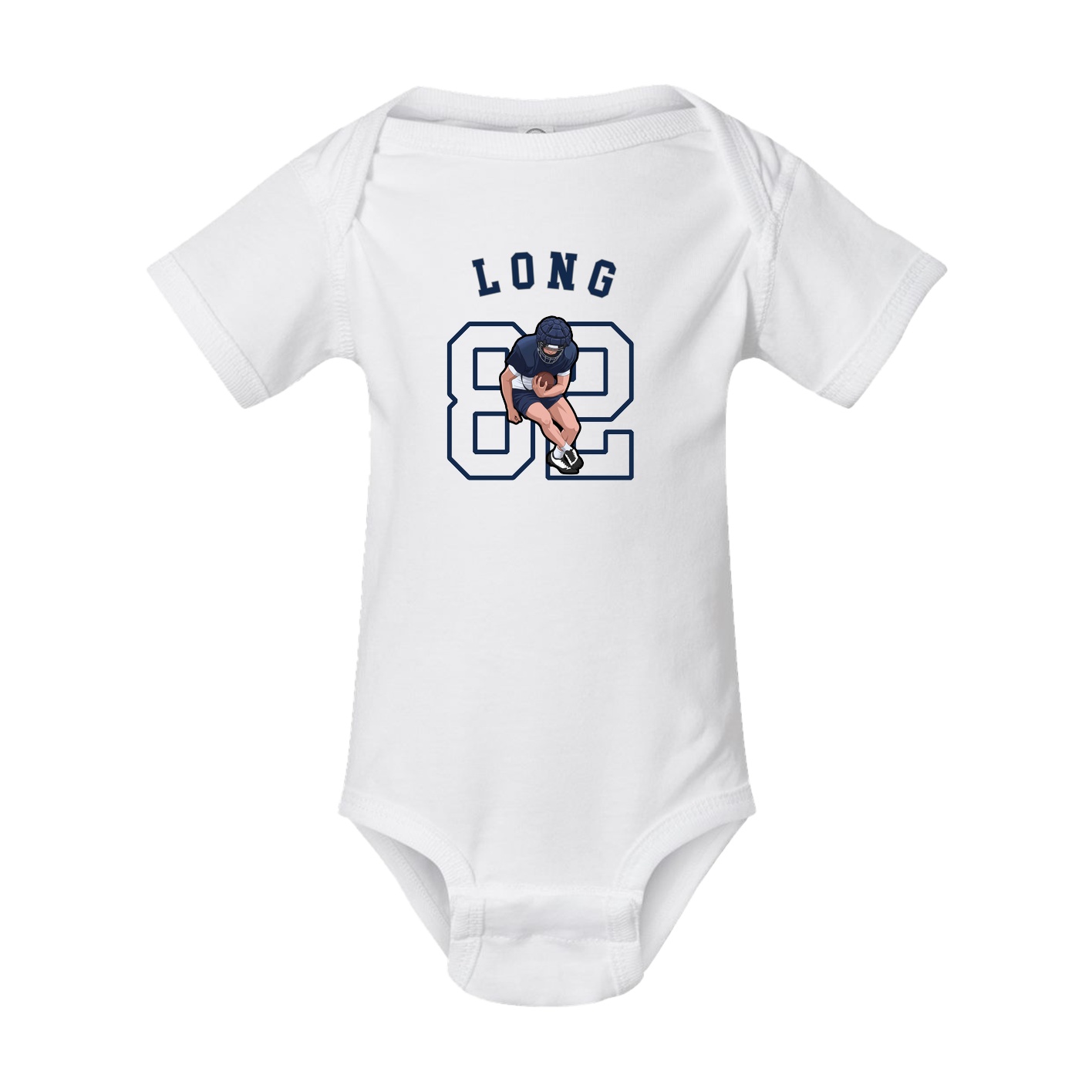Baby Onesie — Shirsey Arch in White