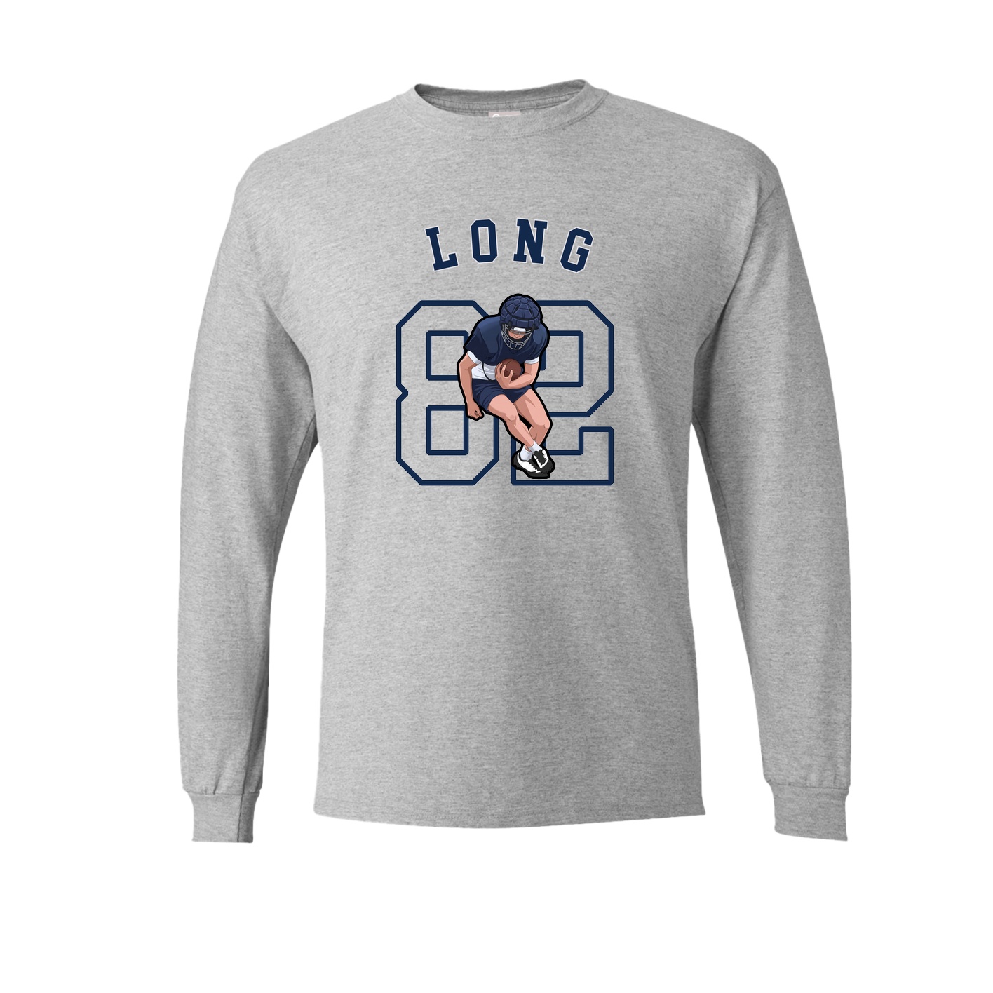 Long Sleeve Tee — Shirsey Arch in Grey