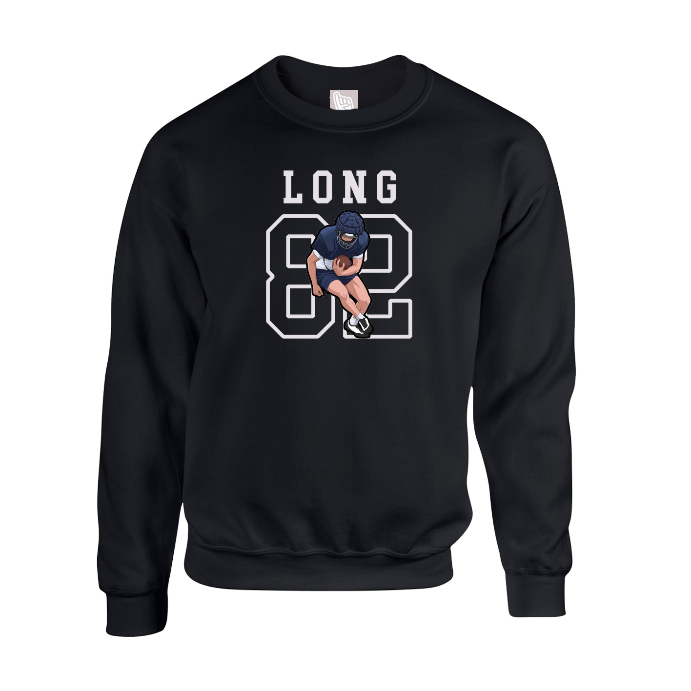 Fleece Crew — Shirsey in Black