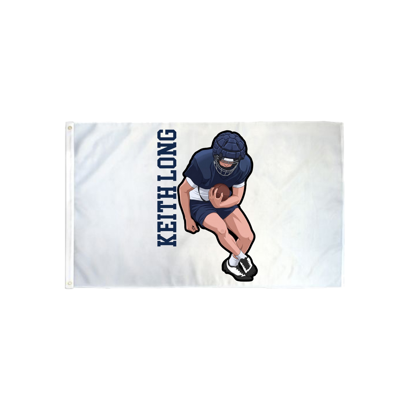 3x5 Flag — Name Vertical in Classic