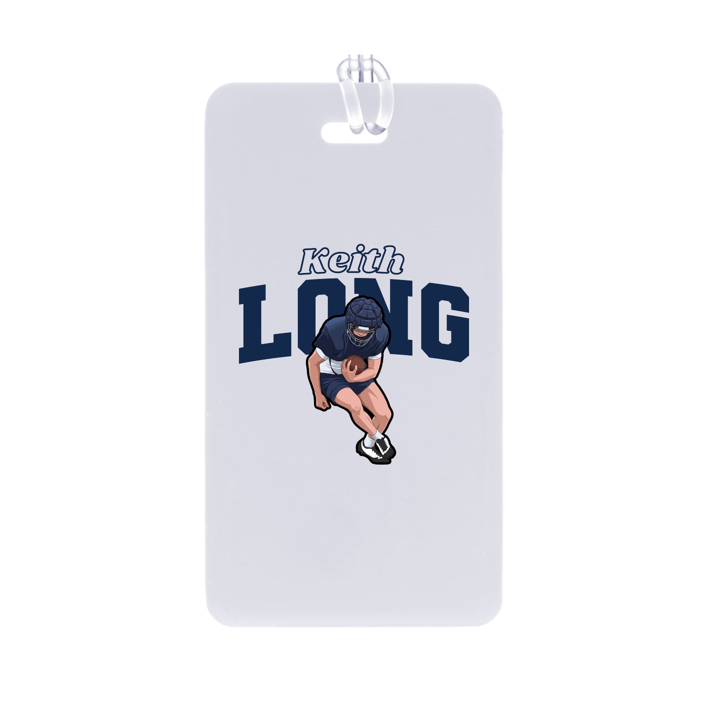 Bag Tag — Name Arch in Classic