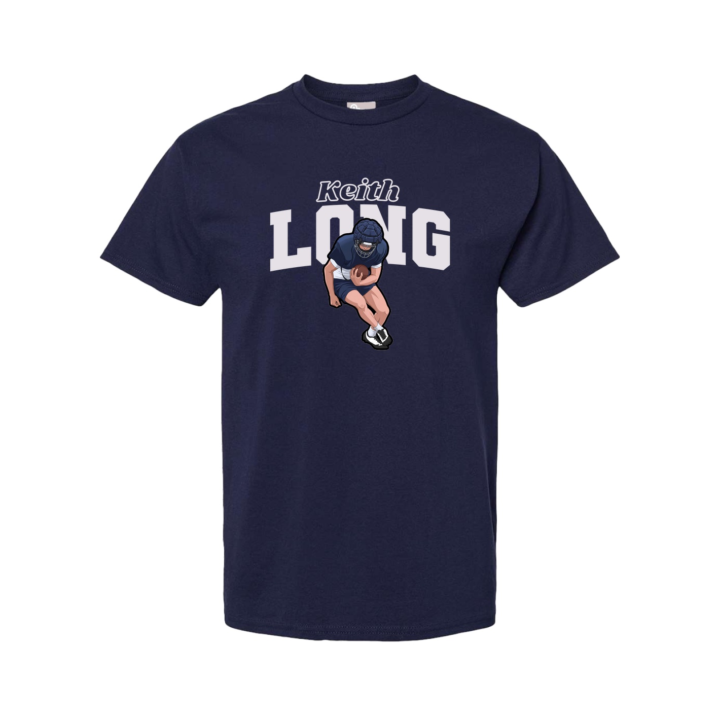 Tee — Name Arch in Navy