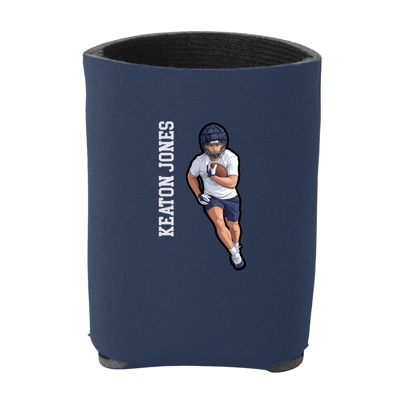 Can Holder — Name Vertical in Navy