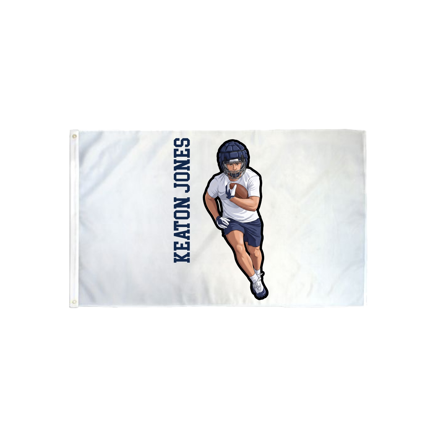 3x5 Flag — Name Vertical in Classic
