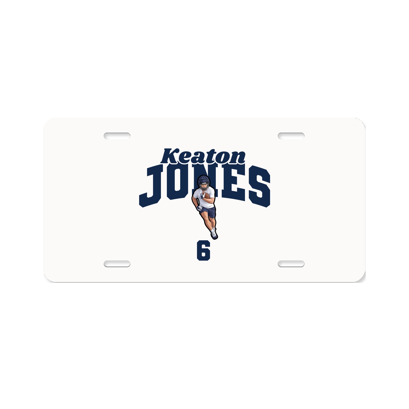 License Plate — Signature Arch in Classic