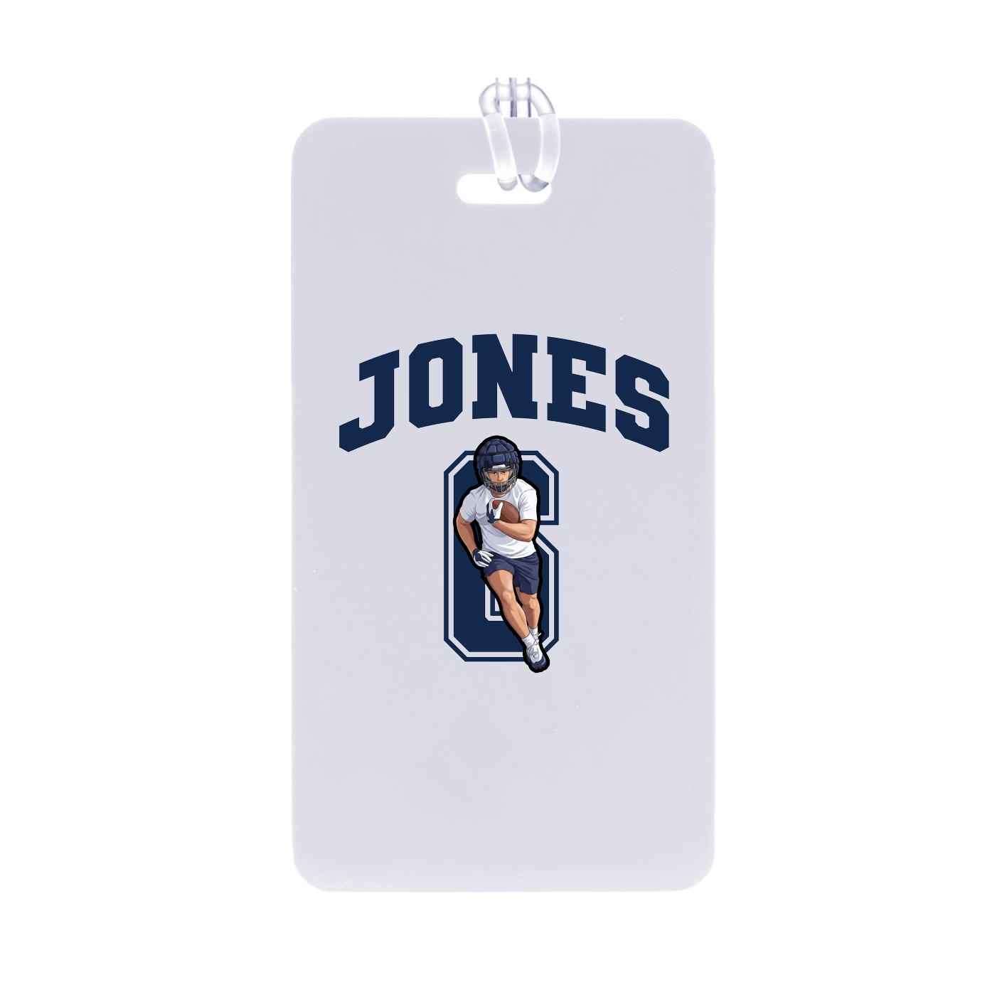 Bag Tag — Number in Classic