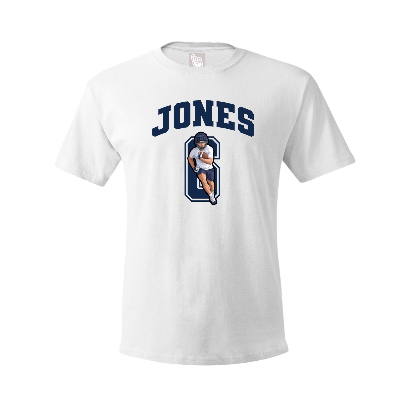 Tee — Number in White